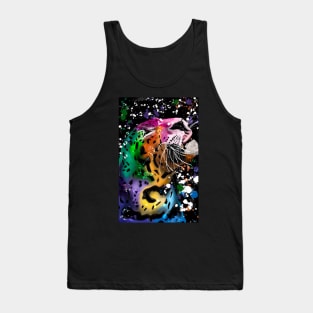 Colourful Leopard Tank Top